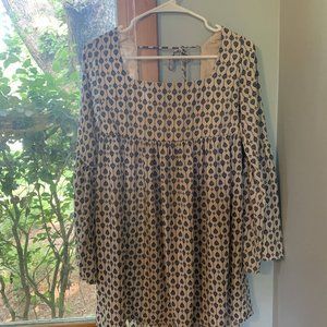 Empire waist mini dress